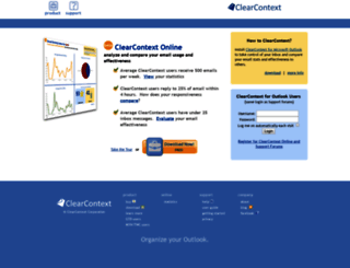 online.clearcontext.com screenshot