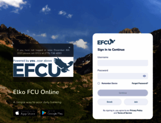 online.elkofcu.org screenshot