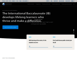 online.ibo.org screenshot