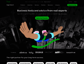 online.intacct.com screenshot