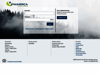 online.numericacu.com screenshot