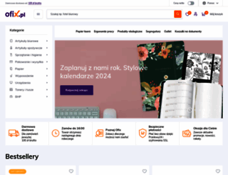 online.officedepot.pl screenshot