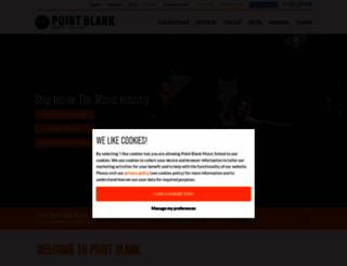 online.pointblankmusicschool.com screenshot