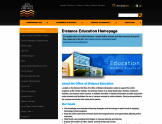 online.riohondo.edu screenshot