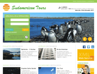 online.sudamericantours.com.ar screenshot