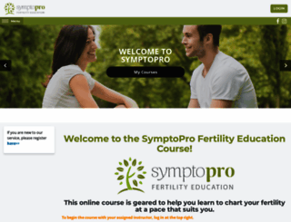 online.symptopro.org screenshot