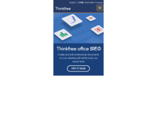online.thinkfree.com screenshot
