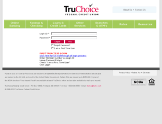 online.trufcu.com screenshot