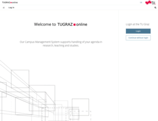 online.tugraz.at screenshot