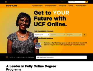 online.ucf.edu screenshot