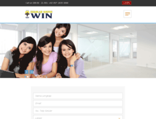 online.uwin.ac.id screenshot