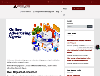 onlineadvertisingng.com screenshot