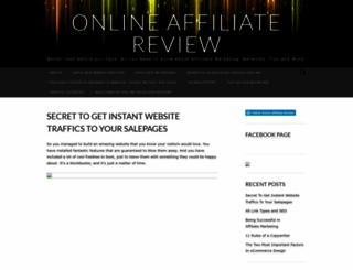onlineaffiliatereview.wordpress.com screenshot