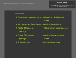 onlineapplicationformdownload.com screenshot