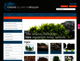 onlineaquariumspullen.nl screenshot