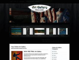 onlineartgallery.org.uk screenshot