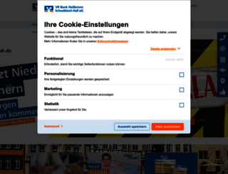 onlinebanking-volksbank-heilbronn.de screenshot