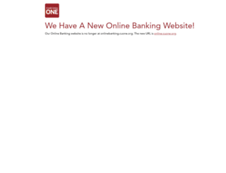 onlinebanking.cuone.org screenshot