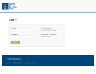 onlinebanking.qcbt.com screenshot