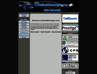 onlinebkmanager.com screenshot