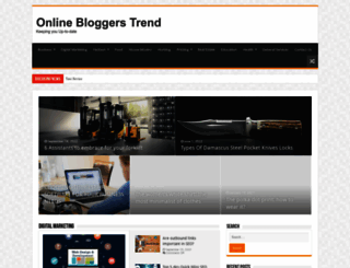 onlinebloggerstrend.com screenshot