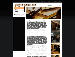 onlineboutique0.webnode.com screenshot