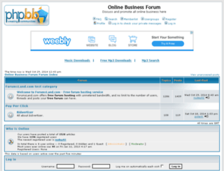 onlinebuiness.forumsland.com screenshot