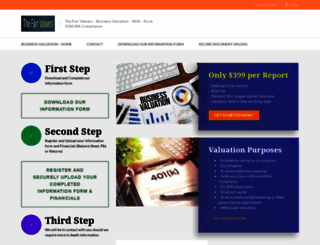 onlinebusinessappraisal.com screenshot