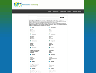 onlinebusinesswebdirectory.com screenshot