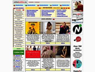 onlinebutikker.no screenshot