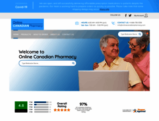 onlinecanadianpharmacy.com screenshot