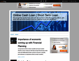 onlinecashloan.over-blog.com screenshot