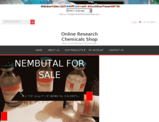 onlinechemicalsshop.com screenshot
