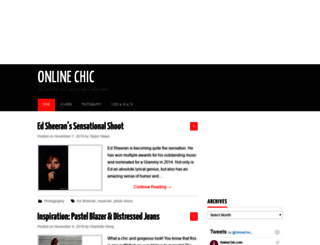 onlinechic.com screenshot