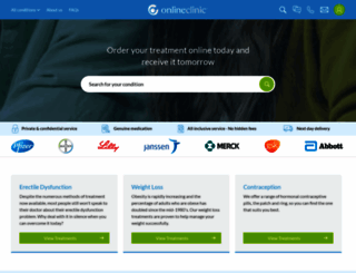 onlineclinic.net screenshot