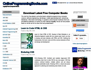 onlinecomputerbooks.com screenshot