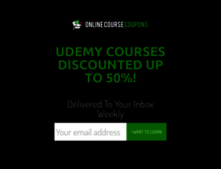onlinecoursecoupons.com screenshot