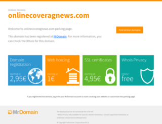 onlinecoveragnews.com screenshot