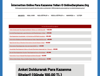 onlinedarphane.org screenshot