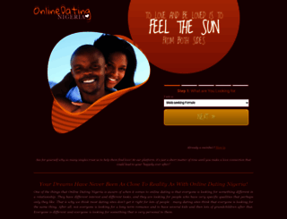 onlinedatingnigeria.com screenshot