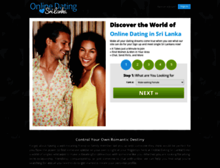 onlinedatingsrilanka.com screenshot