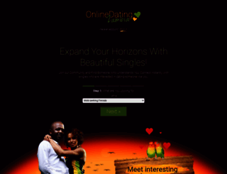 onlinedatingzambia.com screenshot