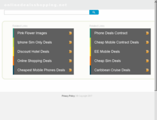 onlinedealsshopping.net screenshot