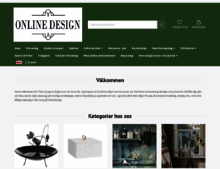onlinedesign.se screenshot