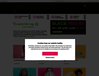 onlinedoctor.superdrug.com screenshot