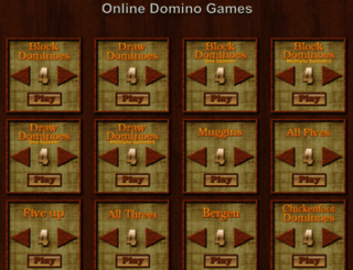 onlinedominogames.com screenshot