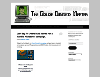 onlinedungeonmaster.com screenshot