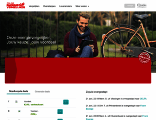 onlineenergievergelijker.nl screenshot