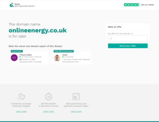 onlineenergy.co.uk screenshot