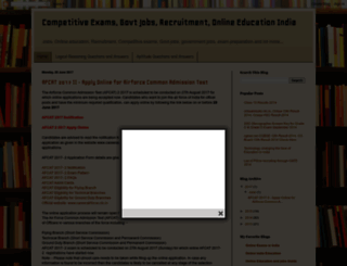 onlineexamseducationindia.blogspot.com screenshot